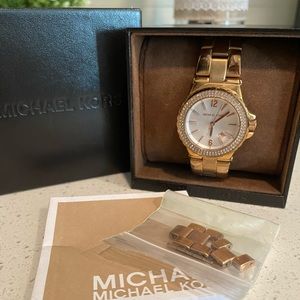 Michael Kors Watch w/ Rhinestones *Great Condition*